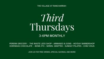 Dorinda's Chocolates & Essentials, Third Thursdays at The Village