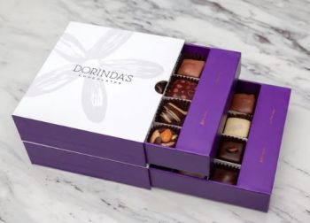 Dorinda's Chocolates & Essentials, Milk & Dark Chocolate Combination Boxes